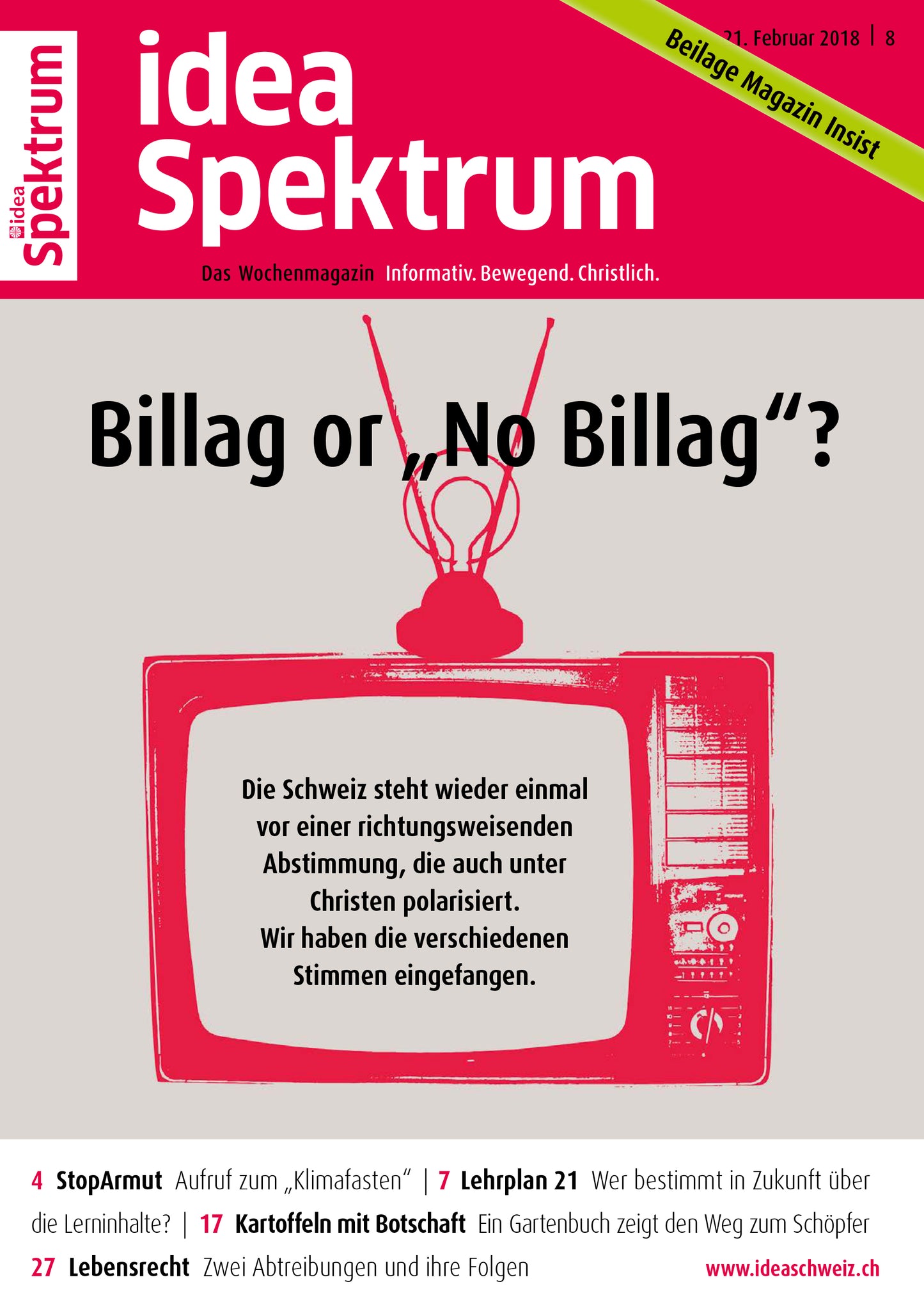 2018-08 Billag or „No Billag“?