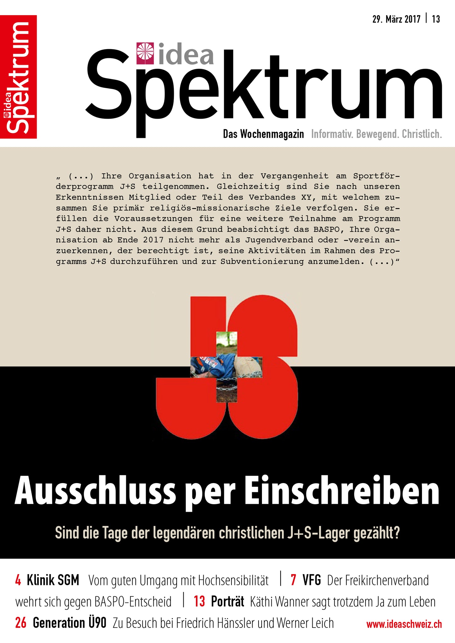 2017-13 Ausschluss per Einschreiben