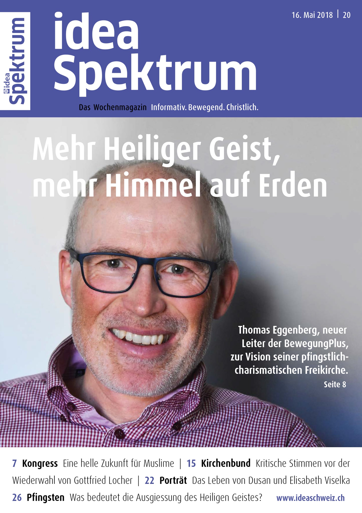 2018-20 Mehr Heiliger Geist, mehr Himmel auf Erden