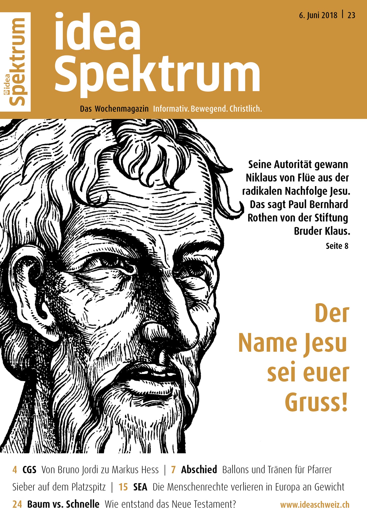 2018-23 Der Name Jesu sei euer Gruss!