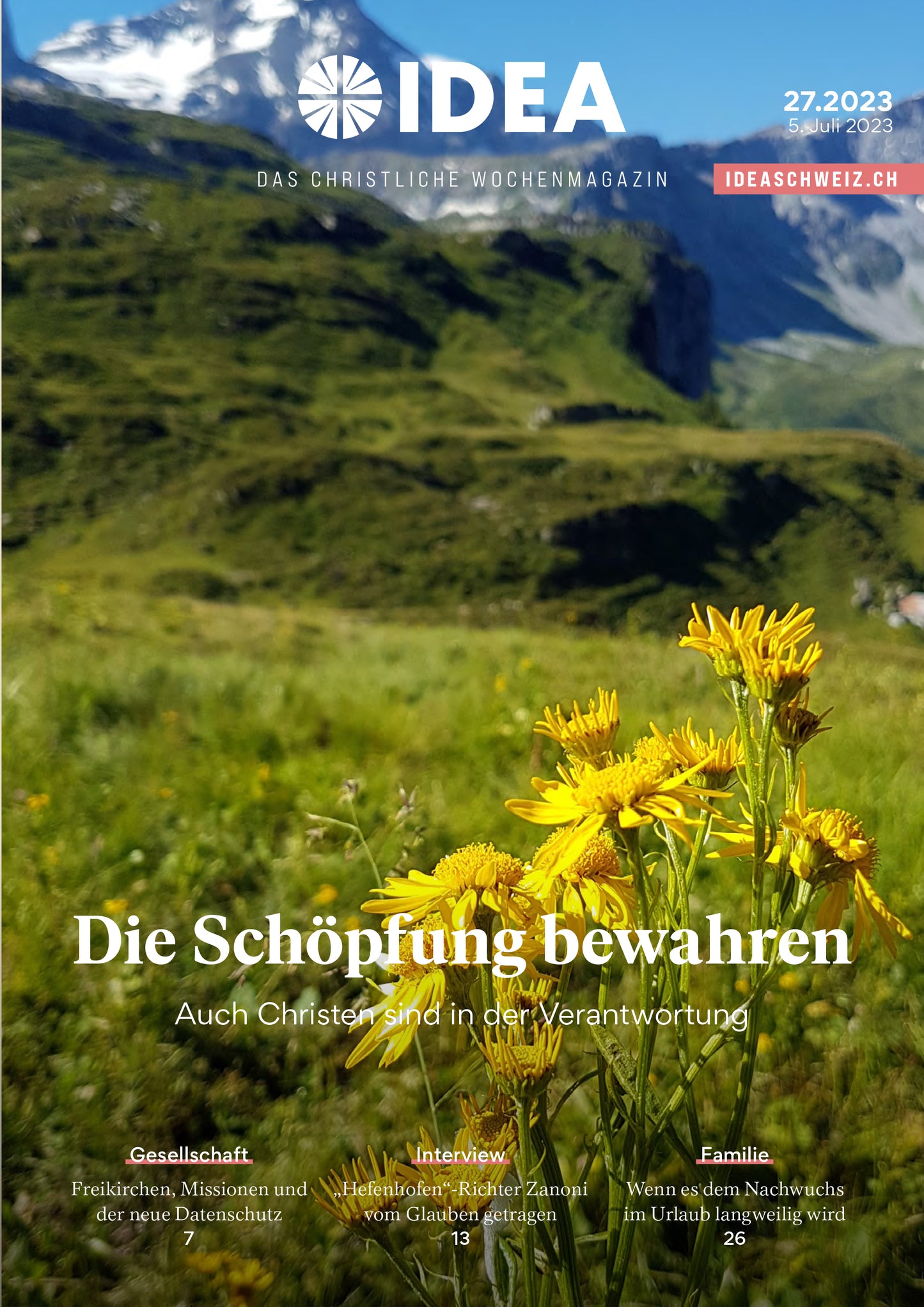 2023-27 Die Schöpfung bewahren