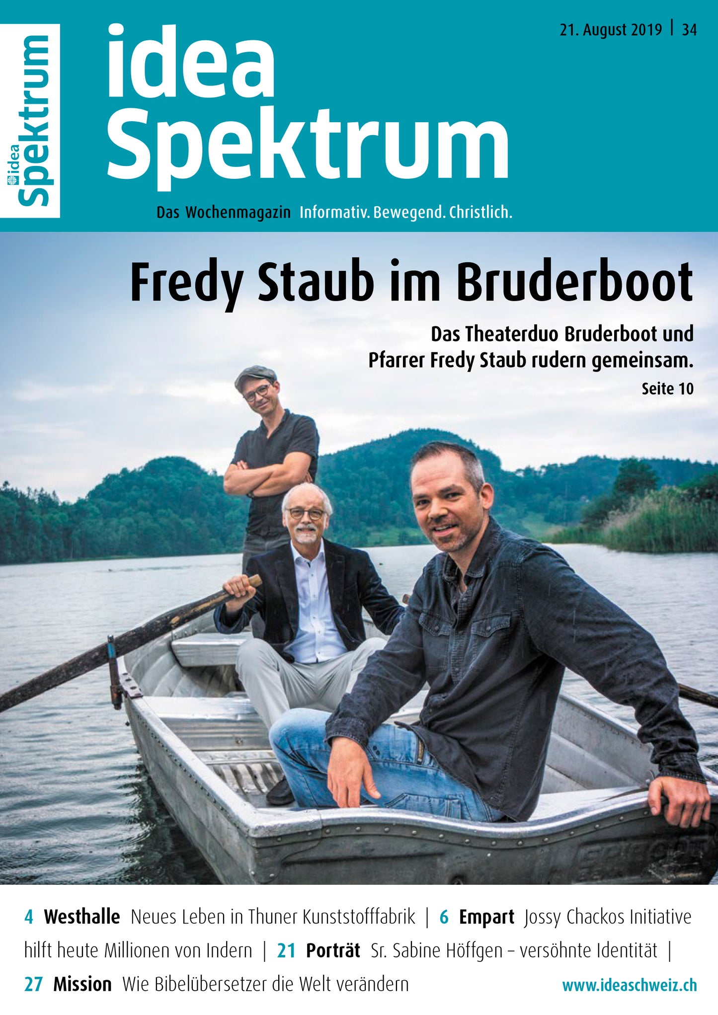 2019-34 Fredy Staub im Bruderboot