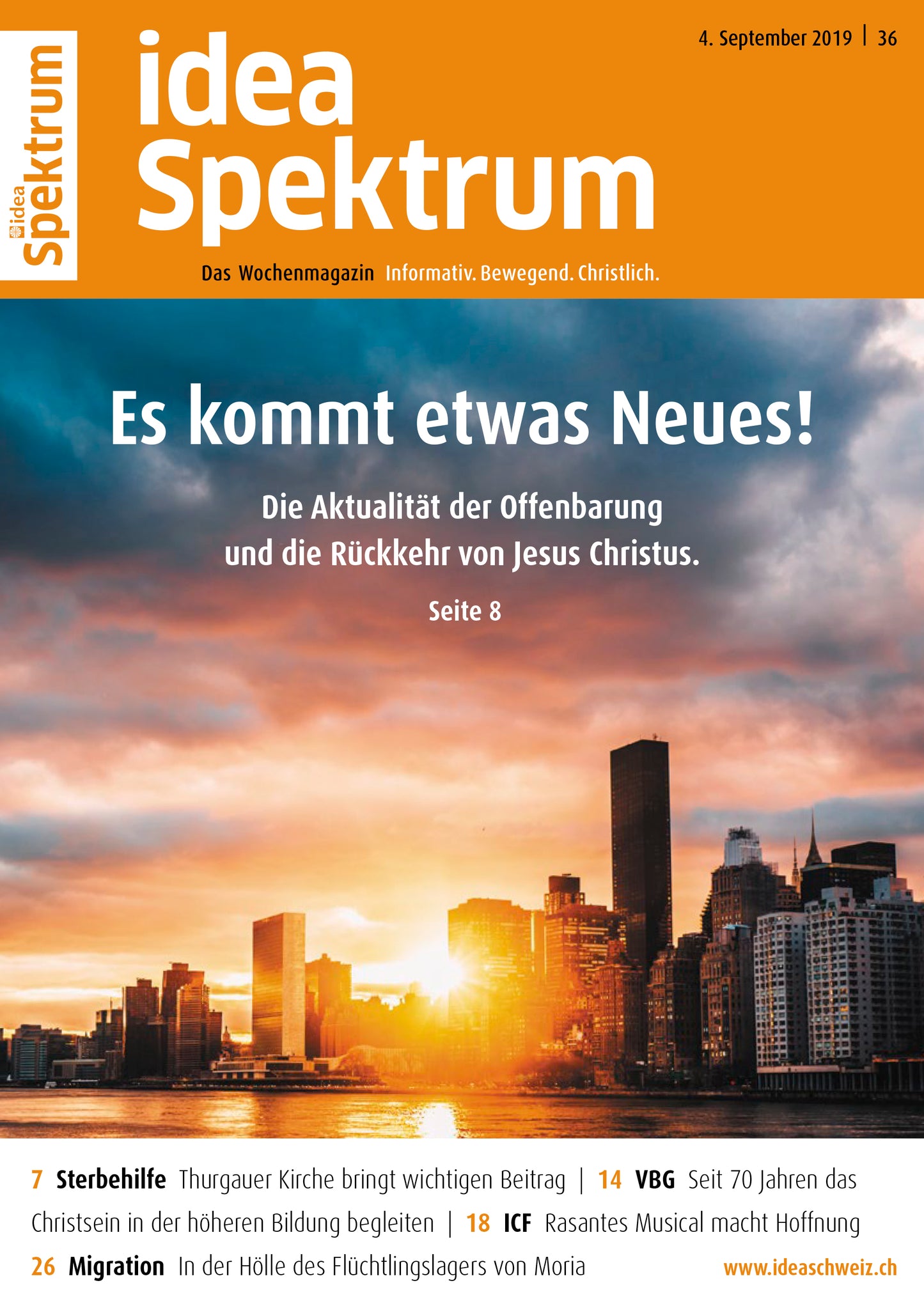 2019-36 Es kommt etwas Neues!