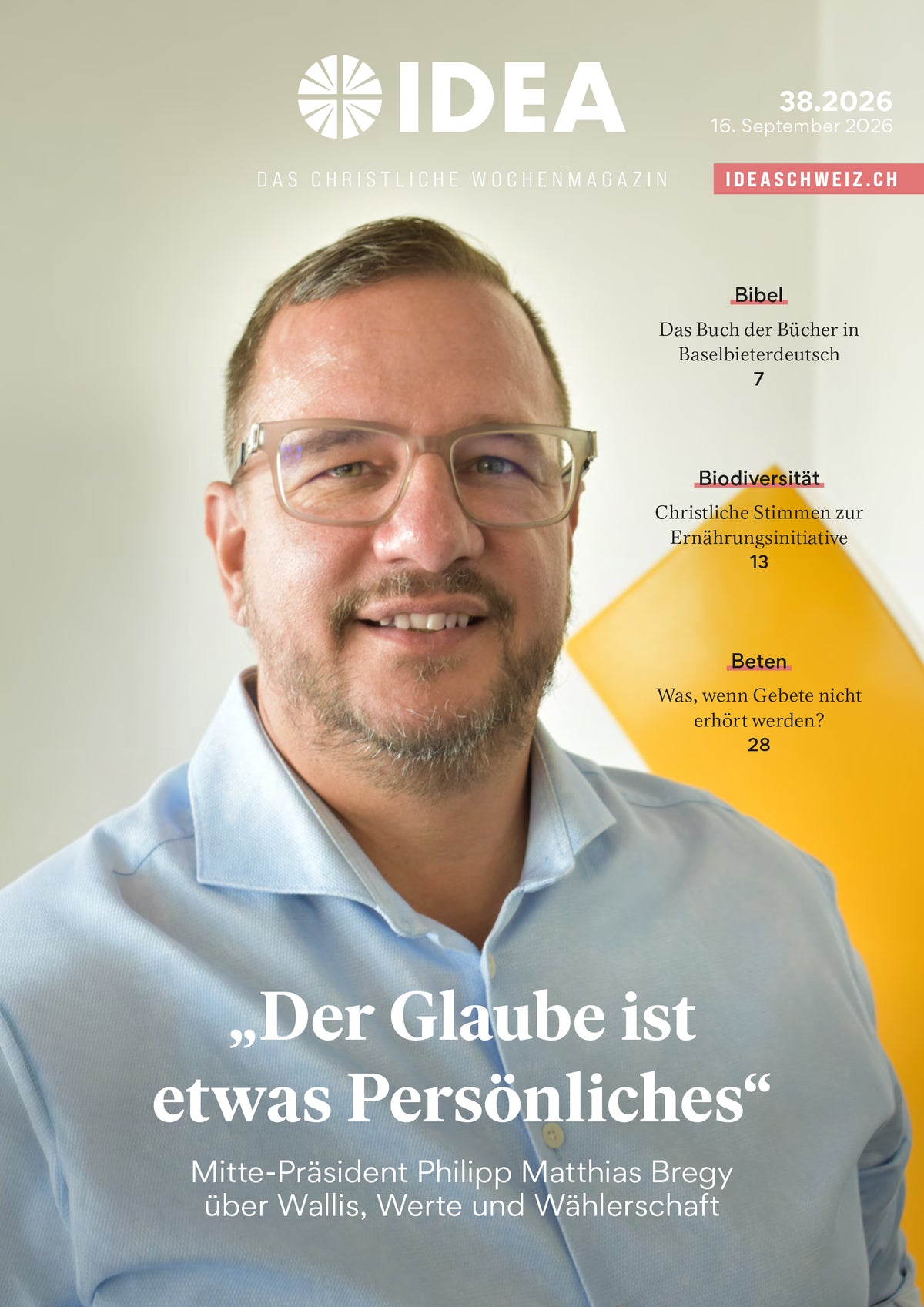 2026-38 „Der Glaube ist etwas Persönliches“
