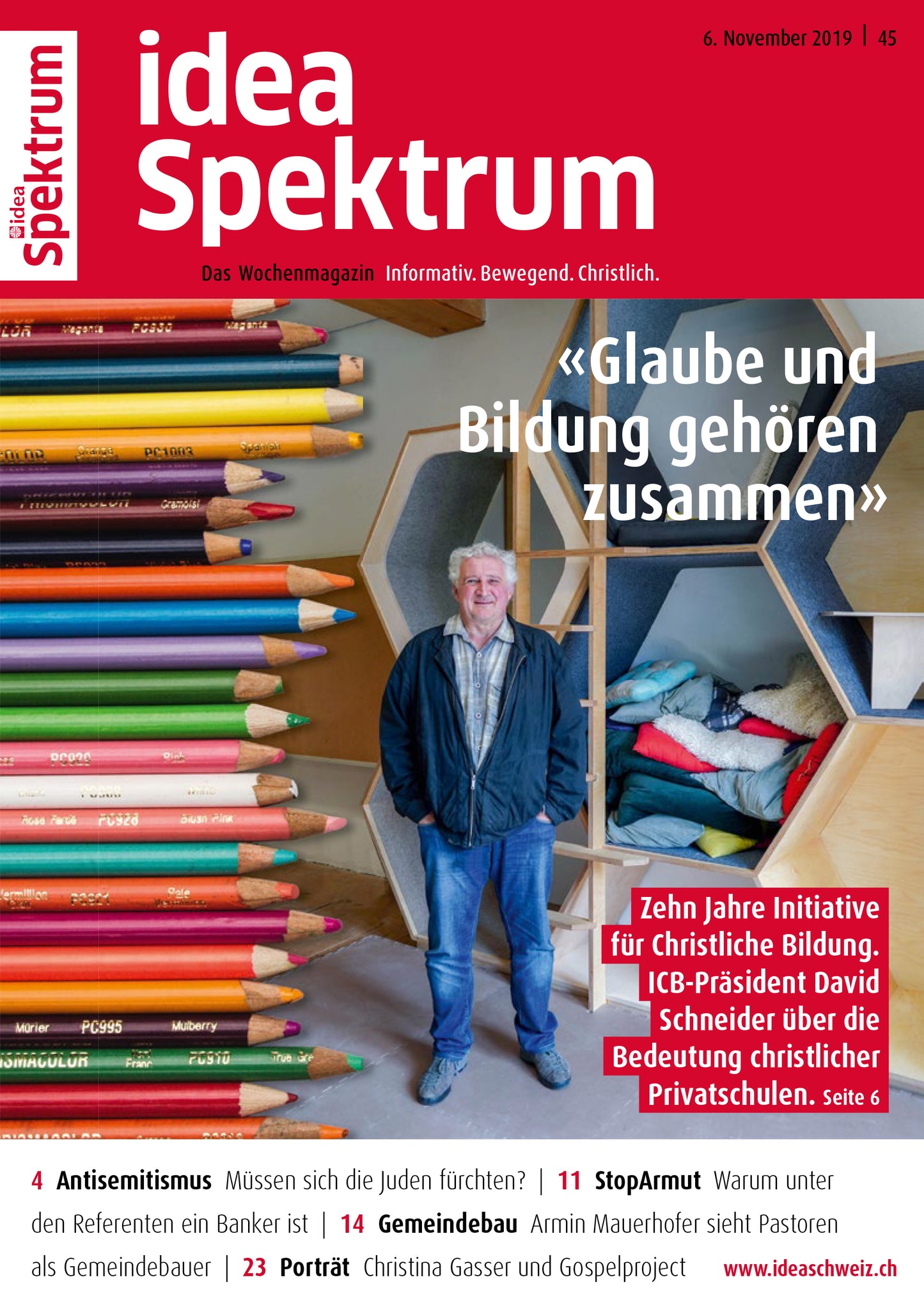 2019-45 «Glaube und Bildung gehören zusammen»