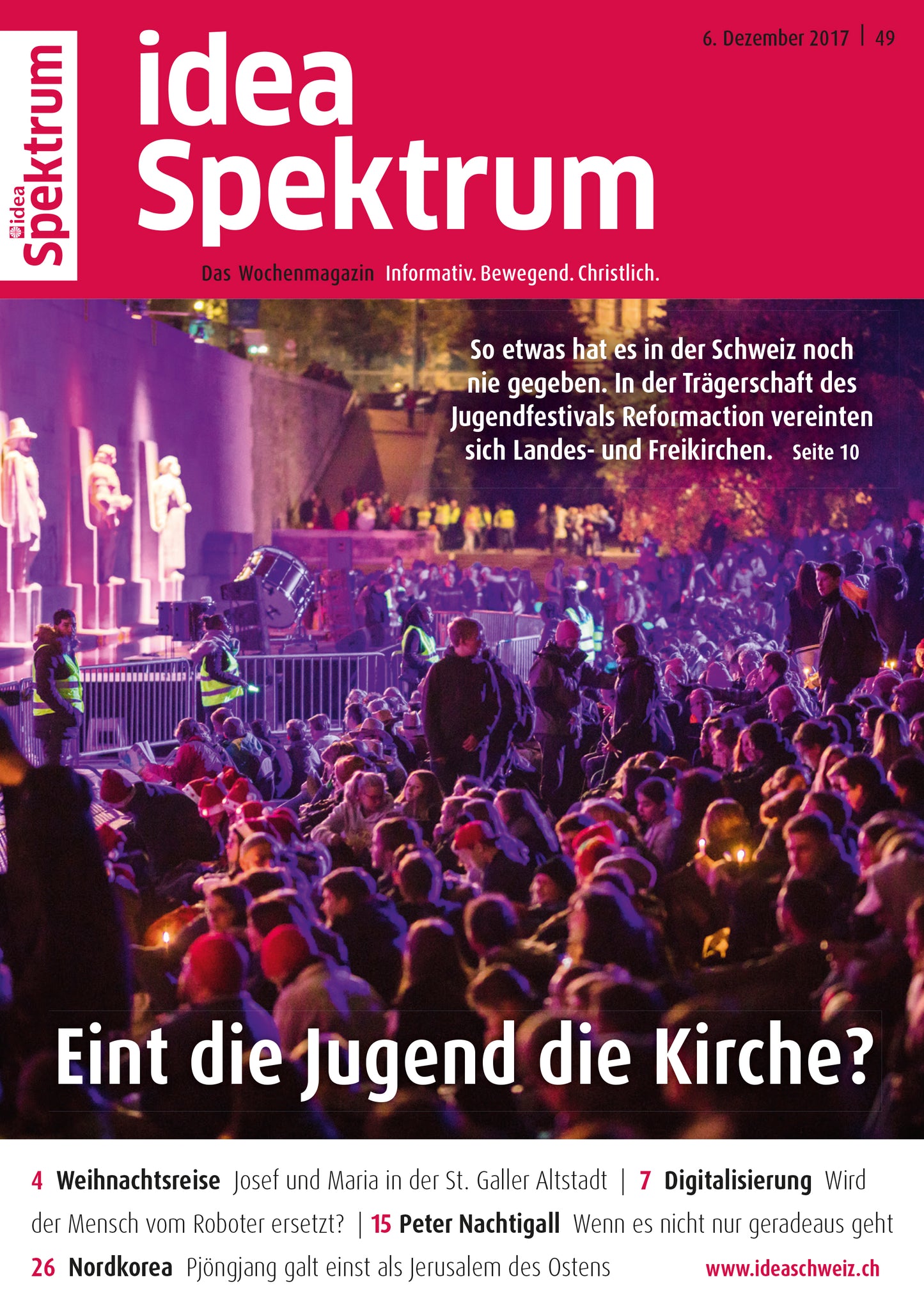 2017-49 Eint die Jugend die Kirche?