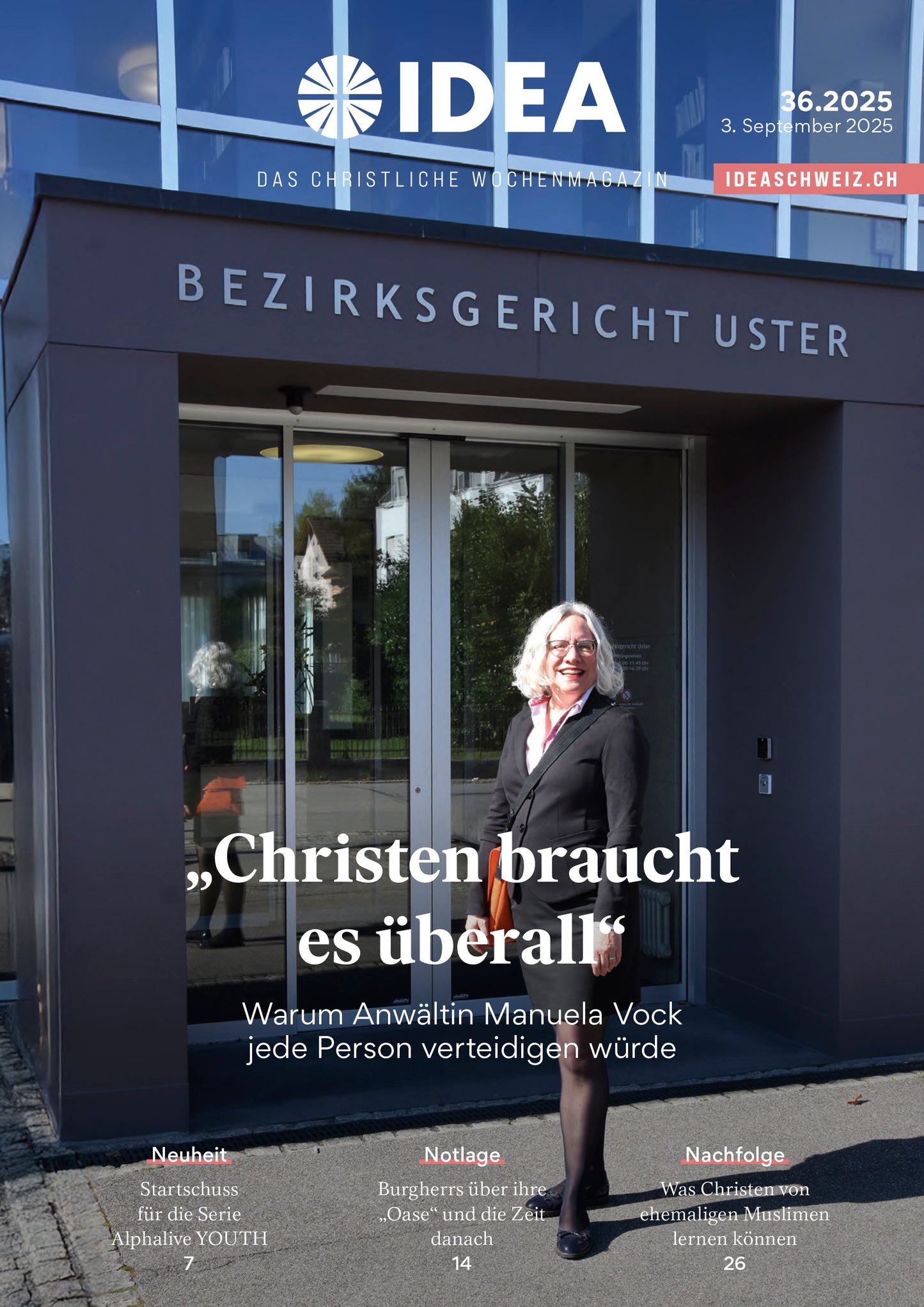 2025-36 „Christen braucht es überall“